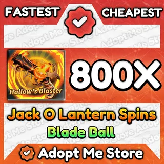 Blade Ball Jack O Lantern Spins