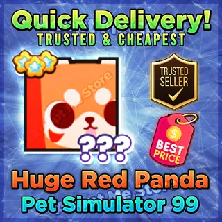Pet Simulator 99 Huge Red Panda