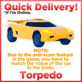 What Is The Value Of The TORPEDO In Roblox Jailbreak? 