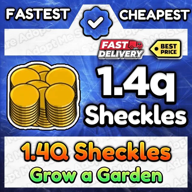Sheckles Grow a Garden Roblox Game Item Gameflip