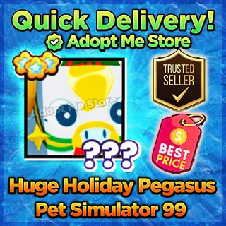 Pet Simulator 99 Huge Holiday Pegasus