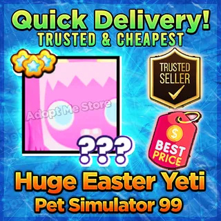 Pet Sim 99 Huge Easter Yeti