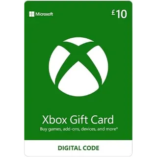 £10.00 Xbox Gift Card - ONLY UK ( Quick Send )