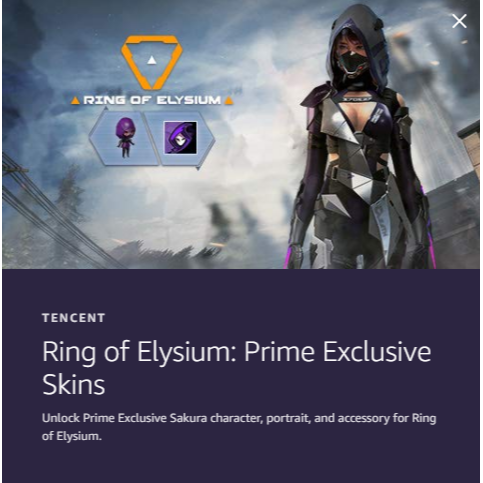 Ring Of Elysium Prime Exclusive Skins Twitch Prime Loot