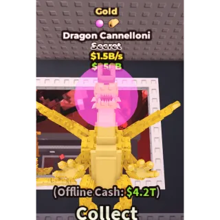 Gold Dragon Cannelloni - 1.5B/S