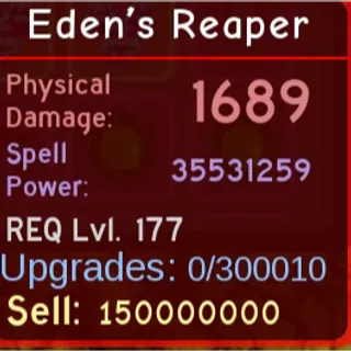 Edens reaper