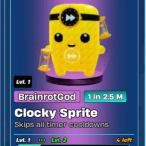 Clocky Sprite⏰