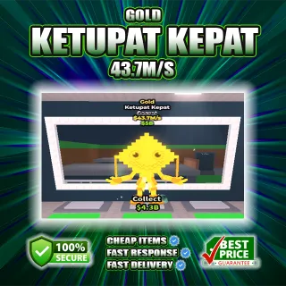 43.7M/S GOLD KETUPAT KEPAT