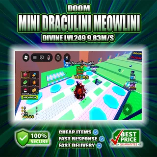 9.83M/S DOOM MINI DRACULINI MEOWLINI