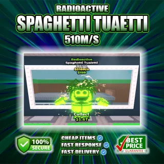 510M/S RADIOACTIVE SPAGHETTI TUALETTI