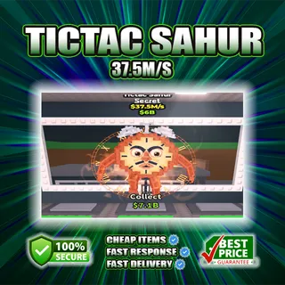37.5M/S TICTAC SAHUR