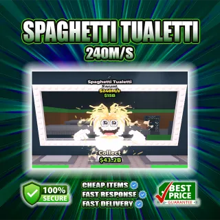 240M/S SPAGHETTI TUALETTI