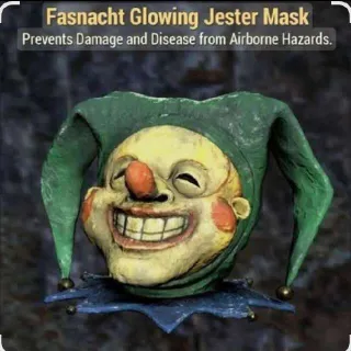 Glowing Jester Mask