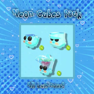 Neon Cubes Pack