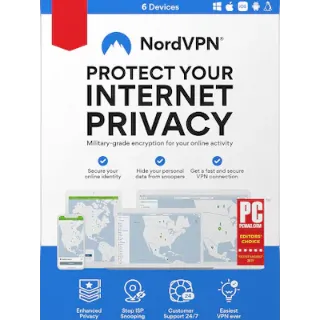 NordVPN - 2 Years Key (PC, Android, Mac, iOS) 10 Devices 