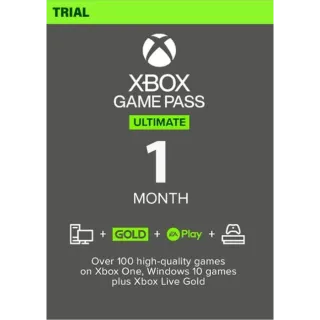 Xbox Game Pass Ultimate - 1 Month - Account - XGPU - Full Access! 