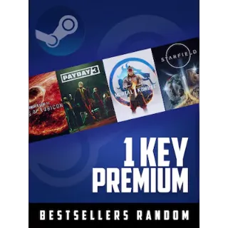 Bestsellers Random 1 Key Premium (PC) - Steam Key - GLOBAL