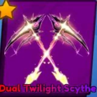 Blade Ball Dual Twilight Scythe + Emote