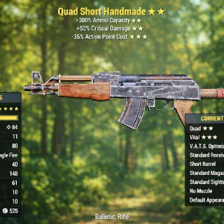 Quad God Role Handmade