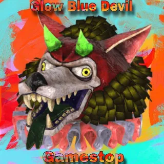 Glow Blue Devil