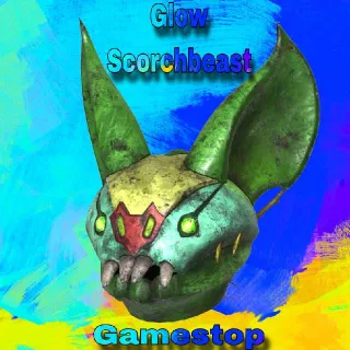 Glow Scorchbeast Mask