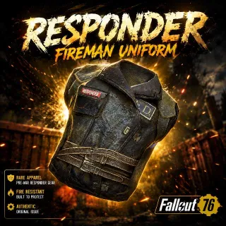 Responder Fireman Uniform No Helmet