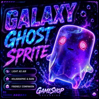 Galaxy Ghost Sprite