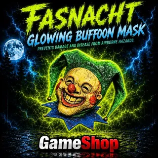 Glow Buffoon Mask