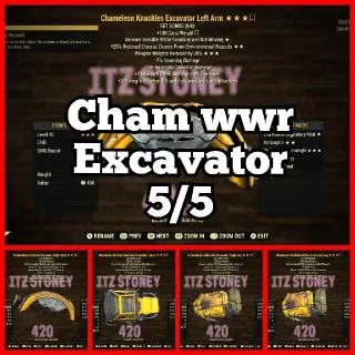 Chameleon Wwr Excavator