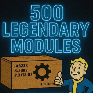 500 Legendary Modules In Mods You Scrap Down