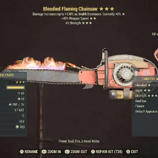 God Role Bloode Chainsaw