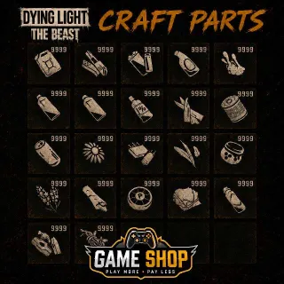 1× Full Stack Of Each Craft Parts