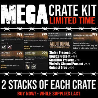 2× 999 Of Each Crate Kit