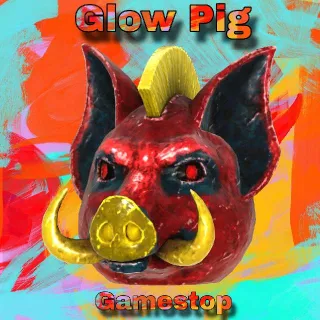 Glow Pig Mask