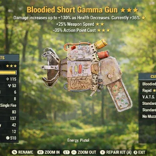 Bloodie God Role Gamma