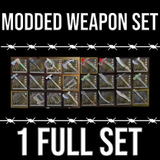 1 Set Mod/glitch Weapons