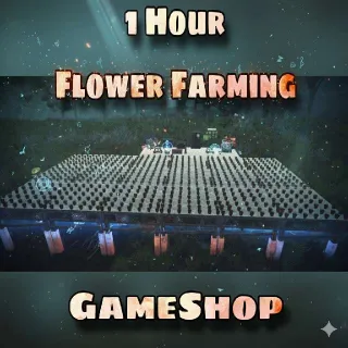 🌼1 Hour Flower Farming