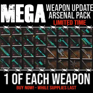 Mega Weapon Kit ×50+