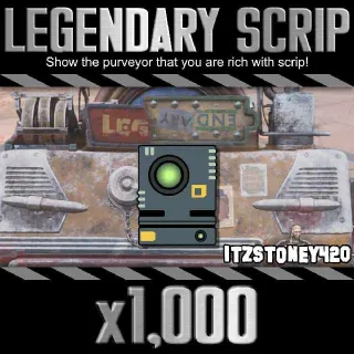 1000 Legendary script