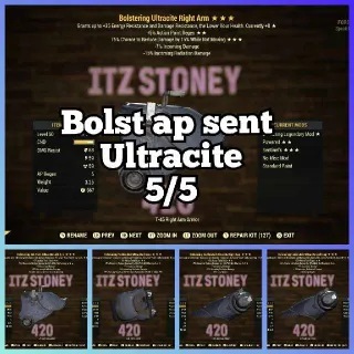 Bolstering Ap Sentinel Ultracite Power Armor Full Matching Set