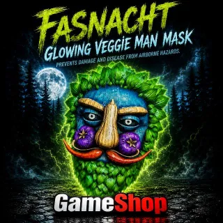 Glow Veggie Man Mask