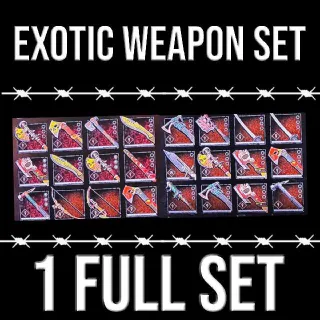 ✨️Exotic Weapon Set✨️