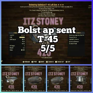 Matching Bolst Ap Sent T45