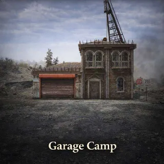 Garage Camp Build Full Decorations