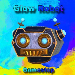 Glow Robot Mask