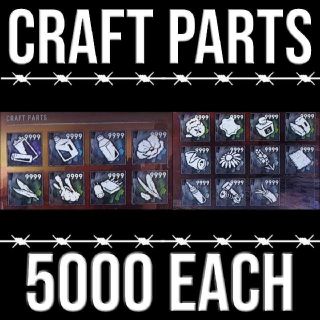 Item Bundle | 5000 Each Craft Parts