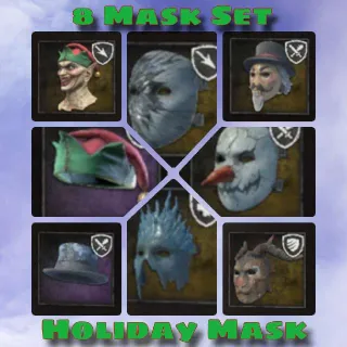 Holiday Masks Kit Set