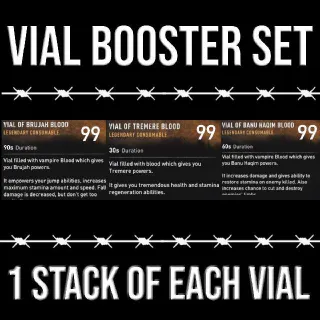 5× Stack Each Vial