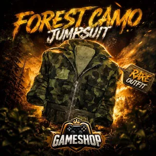 Forest Camo Jumpsuit
