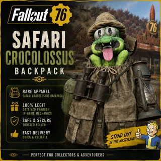 Plan: Safari Crocolossus Backpack